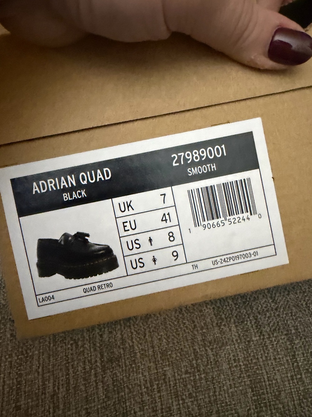 Dr. Martens Adrian Quad Loafer - Picture 7 of 7